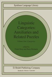 Book Cover for Linguistic Categories by Frank Heny, Barry Richards