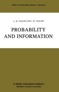 Book Cover for Probability and Information by A M IAglom, I M IAglom