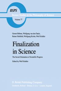 Book Cover for Finalization in Science by Gernot Böhme, Wolf Schäfer