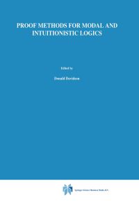 Book Cover for Proof Methods for Modal and Intuitionistic Logics by Melvin Fitting