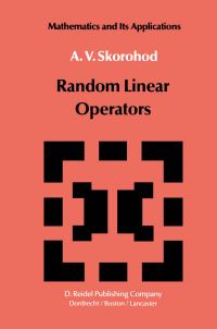 Book Cover for Random Linear Operators by A V Skorohod