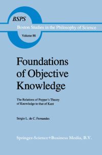 Book Cover for Foundations of Objective Knowledge by Sérgio L de C Fernandes