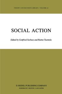 Book Cover for Social Action by Gottfried Seebass, Raimo Tuomela