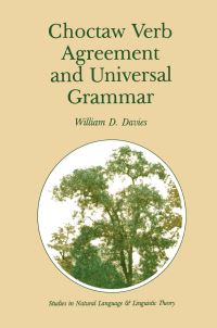 Book Cover for Choctaw Verb Agreement and Universal Grammar by William D Davies