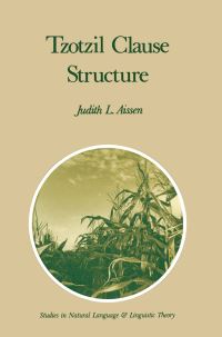 Book Cover for Tzotzil Clause Structure by Judith L Aissen