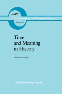 Book Cover for Time and Meaning in History by Nathan Rotenstreich