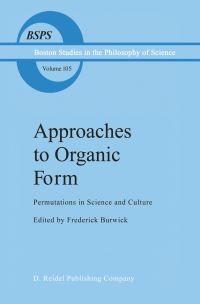 Book Cover for Approaches to Organic Form by Frederick Burwick