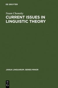 Book Cover for Current Issues in Linguistic Theory by Noam Chomsky