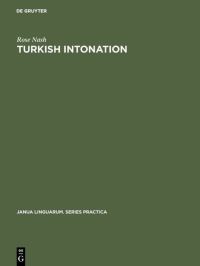 Book Cover for Turkish Intonation by Rose Nash