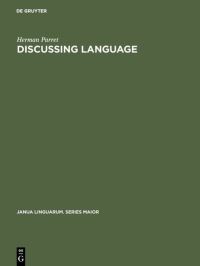 Book Cover for Discussing Language by Herman Parret