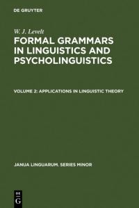 Book Cover for Applications in Linguistic Theory by W J Levelt