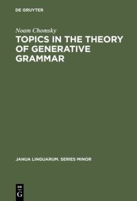 Book Cover for Topics in the Theory of Generative Grammar by Noam Chomsky