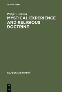 Book Cover for Mystical Experience and Religious Doctrine by Philip C Almond