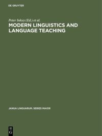 Book Cover for Modern Linguistics and Language Teaching by Peter Inkey, György Szépe