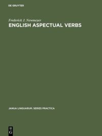Book Cover for English Aspectual Verbs by Frederick J Newmeyer