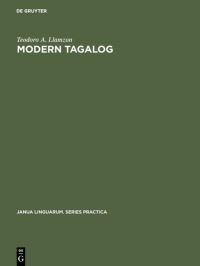 Book Cover for Modern Tagalog by Teodoro A Llamzon