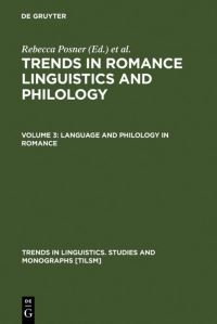 Book Cover for Language and Philology in Romance by Rebecca Posner, John N Green