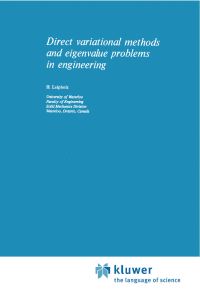 Book Cover for Direct Variational Methods and Eigenvalue Problems in Engineering by U Leipholz