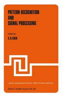 Book Cover for Pattern Recognition and Signal Processing by CH Chen