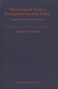 Book Cover for The European Union's Foreign and Security Policy by Ramses A Wessel