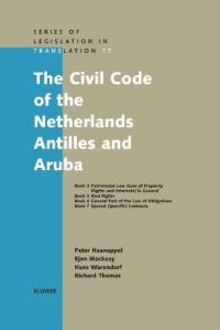 Book Cover for The Civil Code of the Netherlands Antilles and Aruba by Peter P C Haanappel, Netherlands Antilles, Aruba