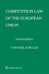 Book Cover for Competition Law of the European Union by Van Bael  Bellis