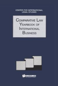 Book Cover for Comparative Law Yearbook of International Business. Vol. 20 1998 by Dennis Campbell