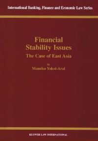 Book Cover for Financial Stability Issues by Mamiko YokoiArai