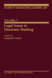 Book Cover for Legal Issues in Electronic Banking by Norbert Horn