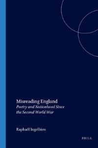 Book Cover for Misreading England by Raphaël Ingelbien