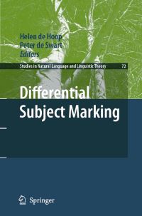 Book Cover for Differential Subject Marking by Helen de Hoop, Peter de Swart