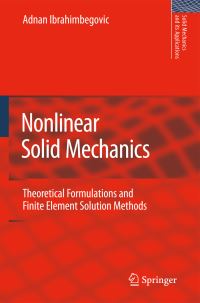Book Cover for Nonlinear Solid Mechanics by Adnan IbrahimbegoviÔc