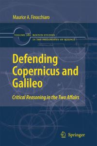 Book Cover for Defending Copernicus and Galileo by Maurice A Finocchiaro