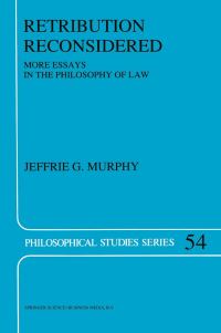 Book Cover for Retribution Reconsidered by Jeffrie G Murphy