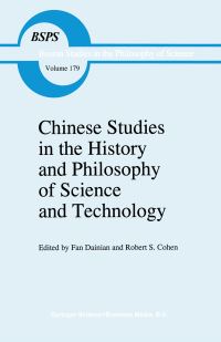 Book Cover for Chinese Studies in the History and Philosophy of Science and Technology by Fan Dainian, R S Cohen