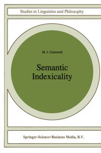 Book Cover for Semantic Indexicality by M J Cresswell