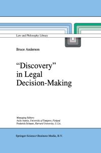 Book Cover for `Discovery' in Legal Decision-Making by B Anderson