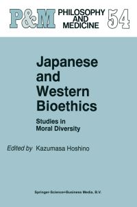 Book Cover for Japanese and Western Bioethics by Kazumasa Hoshino