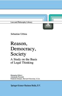 Book Cover for Reason, Democracy, Society by Sebastián Urbina
