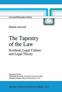 Book Cover for The Tapestry of the Law by E Attwooll