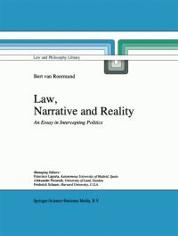 Book Cover for Law, Narrative and Reality by GC van Roermund