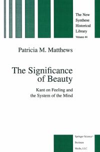 Book Cover for The Significance of Beauty by Patricia M Matthews