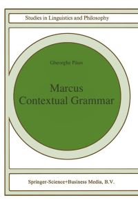 Book Cover for Marcus Contextual Grammars by Gheorghe Paun