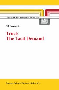 Book Cover for Trust by Olli Lagerspetz
