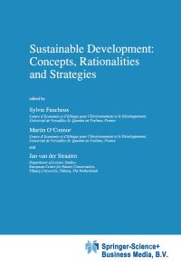 Book Cover for Sustainable Development by Sylvie Faucheux, Martin OConnor, Jan van der Straaten