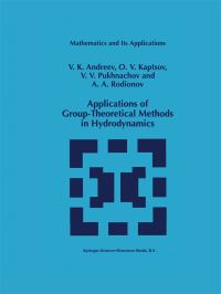 Book Cover for Applications of Group-Theoretical Methods in Hydrodynamics by V K Andreev
