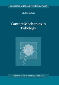 Book Cover for Contact Mechanics in Tribology by I G Goriacheva