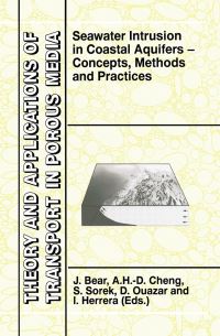 Book Cover for Seawater Intrusion in Coastal Aquifers by Jacob Bear