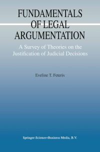Book Cover for Fundamentals of Legal Argumentation by E T Feteris
