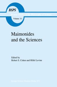 Book Cover for Maimonides and the Sciences by R S Cohen, Hillel Levine